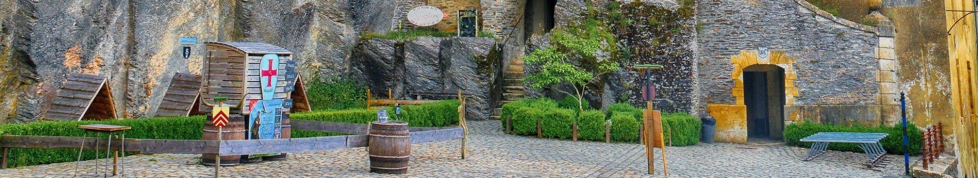 Ardennen camping bertrix kasteel van bouillon