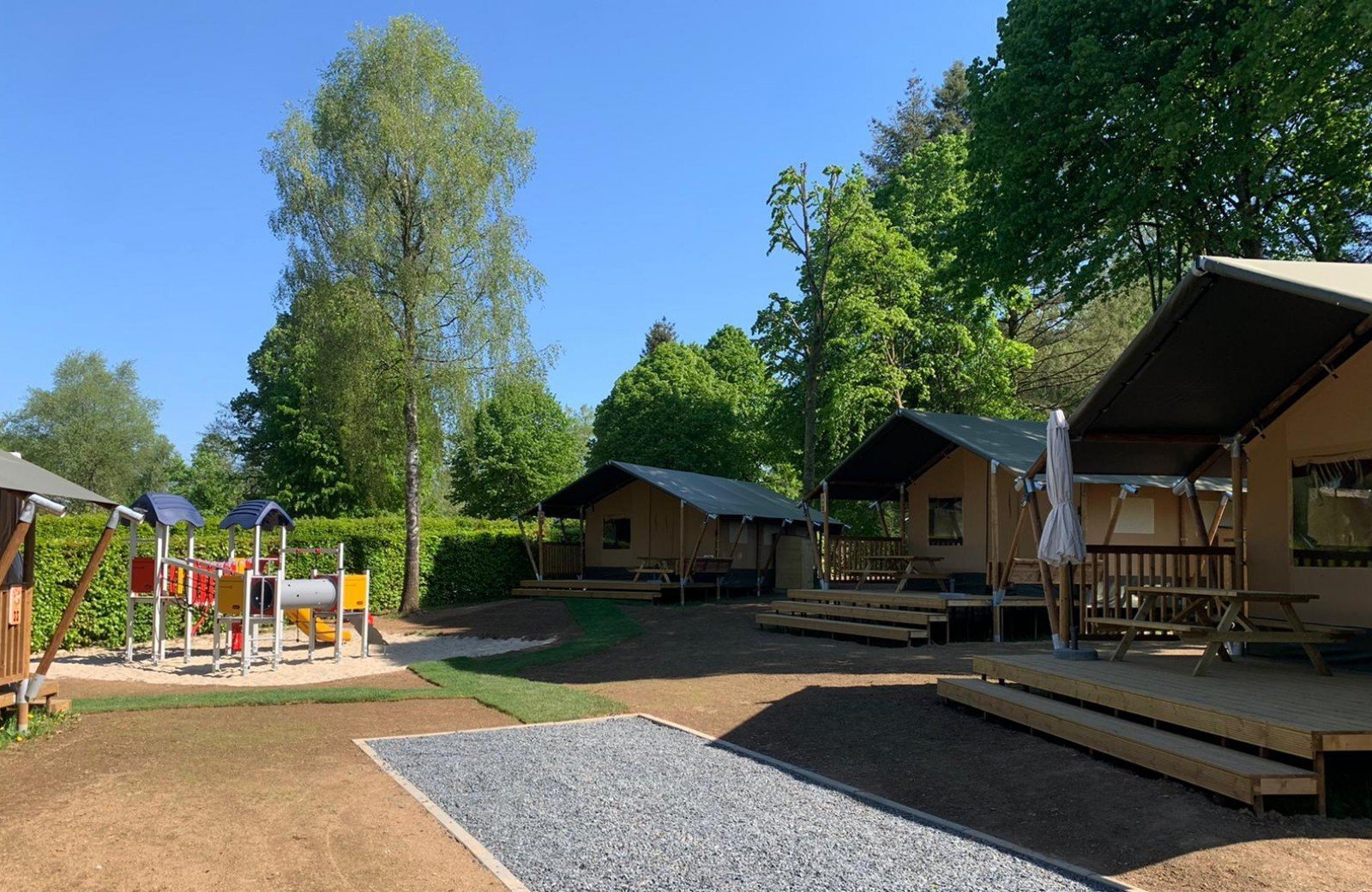 Ardennen camping bertrix safaritent 6 personen 2