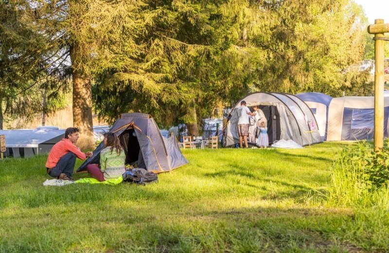 Emplacement confort avec point d'eau