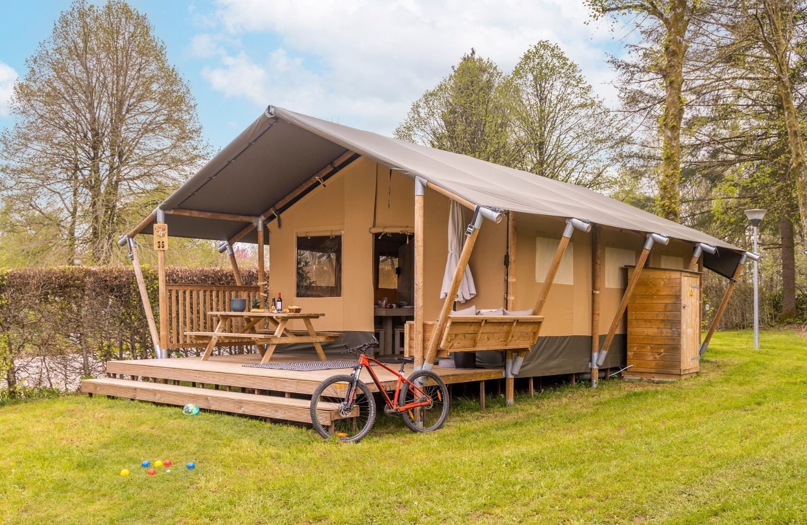 Glamping safaritent bertrix 1