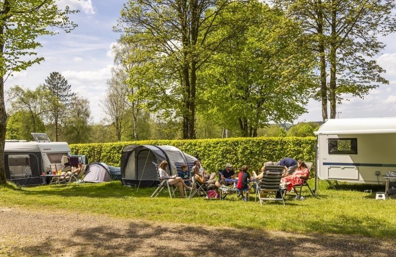 Kamperen met groep op ardennen camping bertrix 1