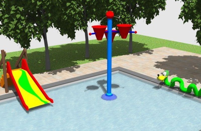 La piscine pour tout-petits fait peau neuve